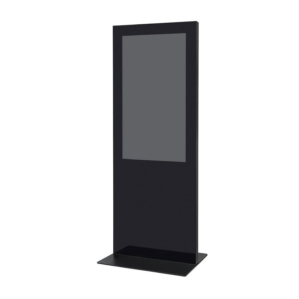 Digitale Infostele Slim Schwarz 50" Gehäuse