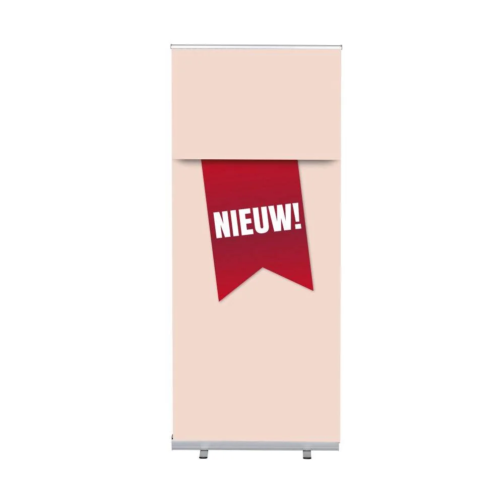 Roll-Banner Budget 85 Komplettset Neu Rot Niederländisch