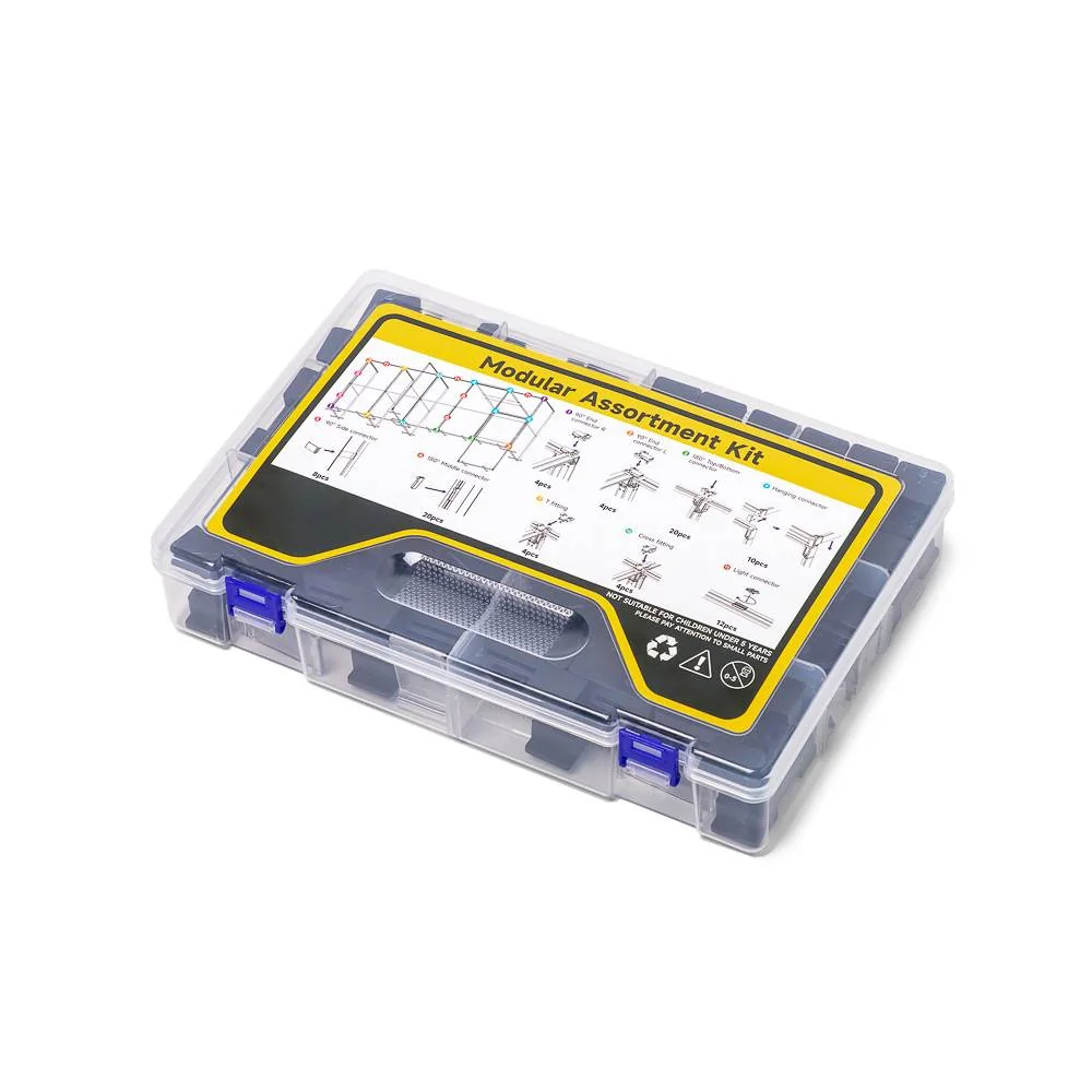 FlexFrame Connector Set Schwarz