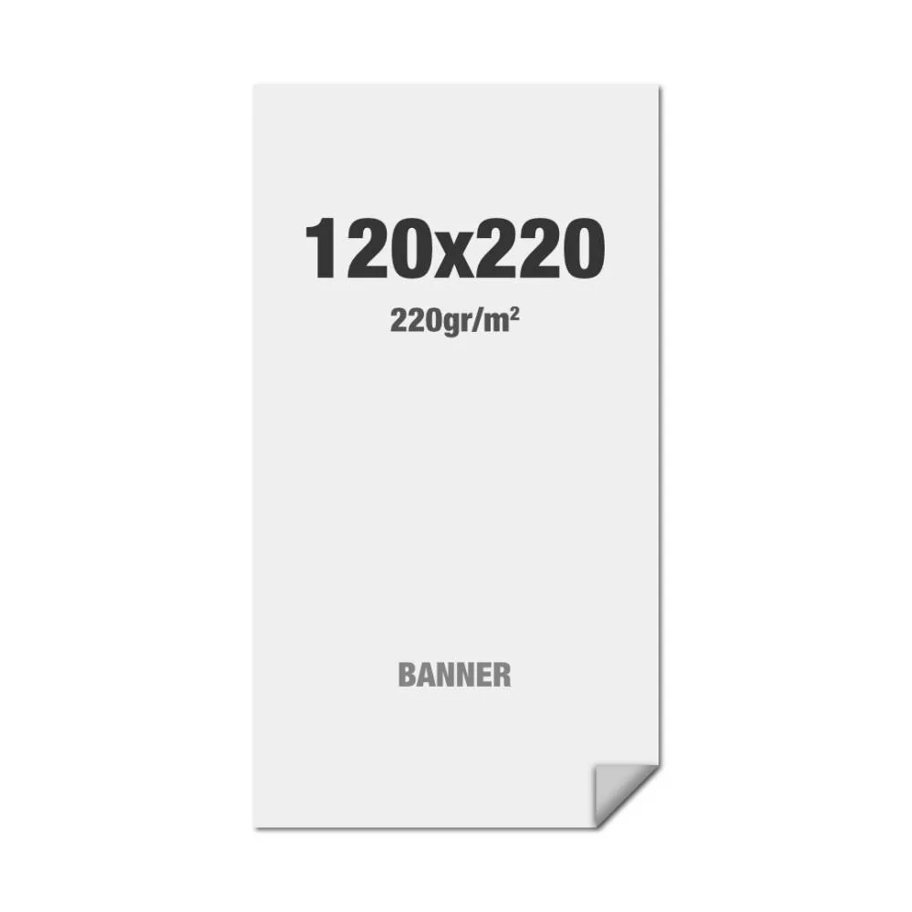 Premium Banner Standard Multi Layer PP Folie 220g/m2 matte Oberfläche 1200x2200mm
