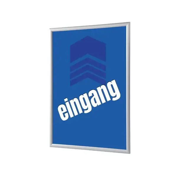 Klapprahmen A1 Komplettset Eingang Blau Deutsch