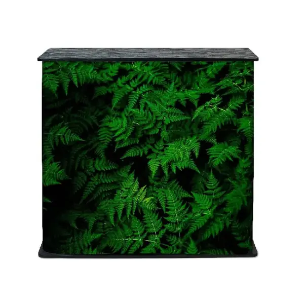 Theke Professional quadrat schwarz