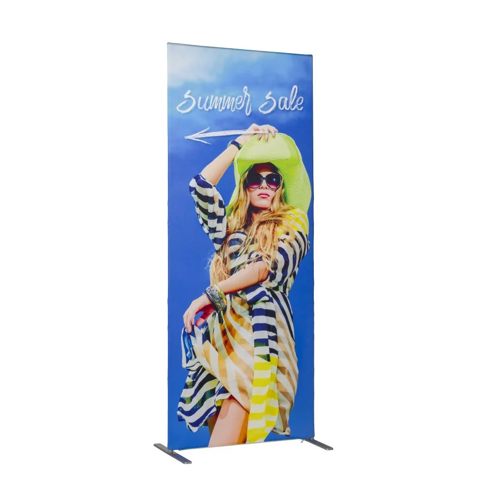 Zipper-Banner Slim 80x200cm Druck Doppelseitig