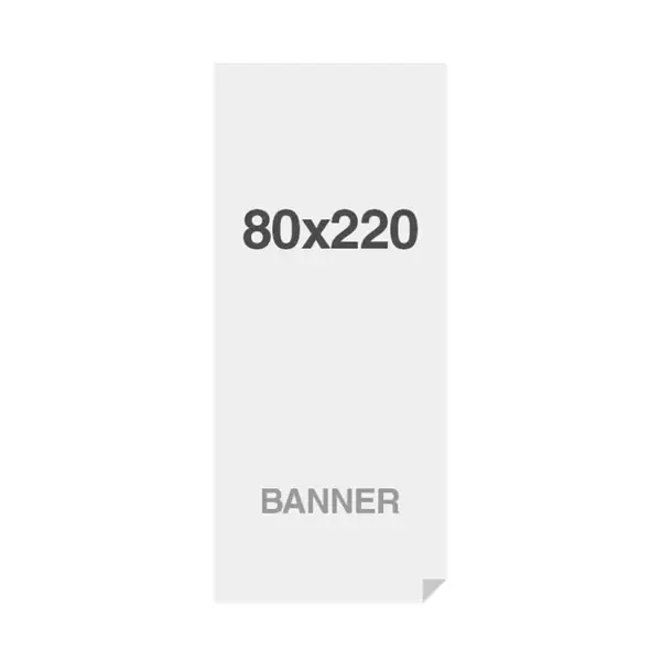 Symbio Banner 510g/m² Matte Oberfläche 80 x 220 cm