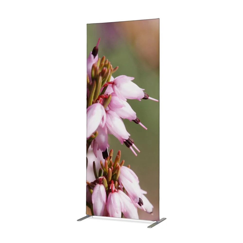 Textil Raumteiler Deko 85-200 Pinke Blume Erica