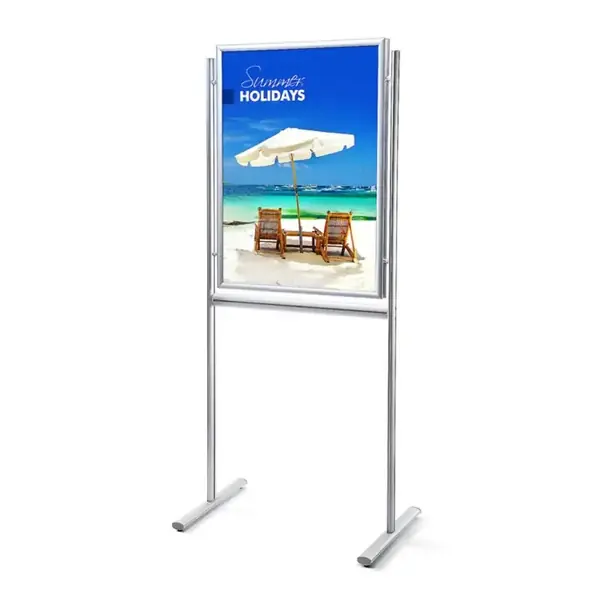 Infoboard Gehrung 700x100mm doppelseitig
