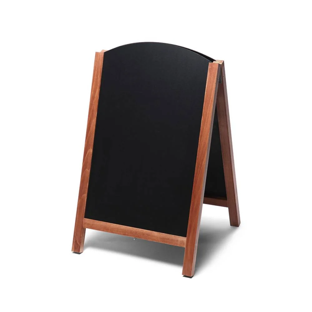 Kundenstopper Tafel Holz Fast Switch Hellbraun (55x85)