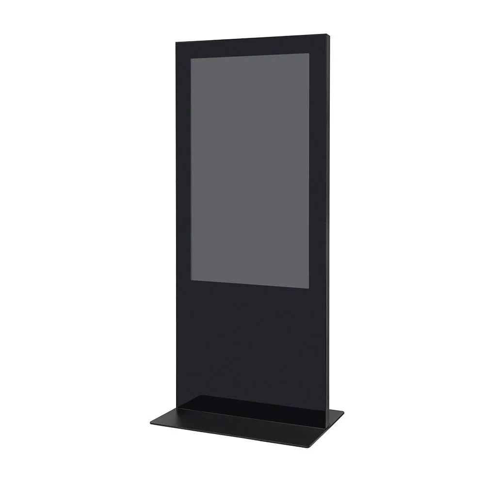 Digitale Infostele Slim Schwarz 55" Gehäuse