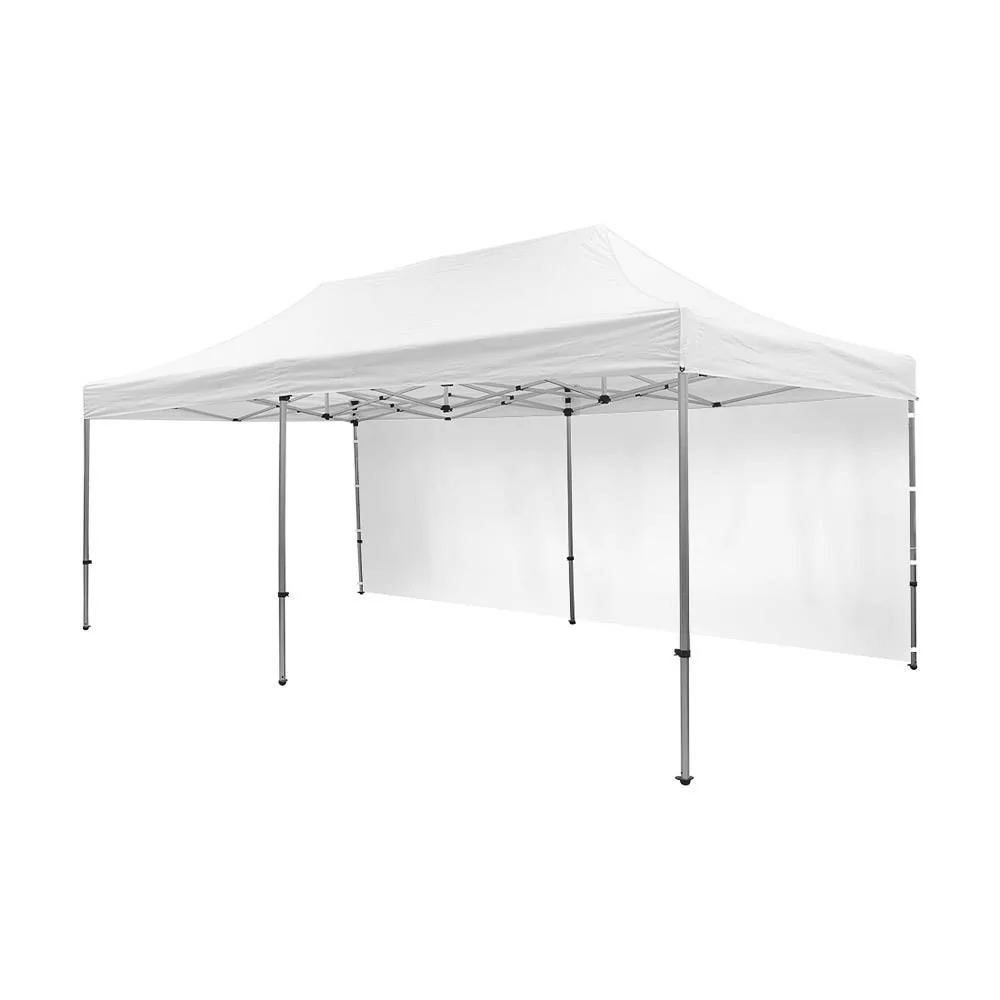 Zelt Alu Wand Doppelseitig Weiß 3 x 6 Meter