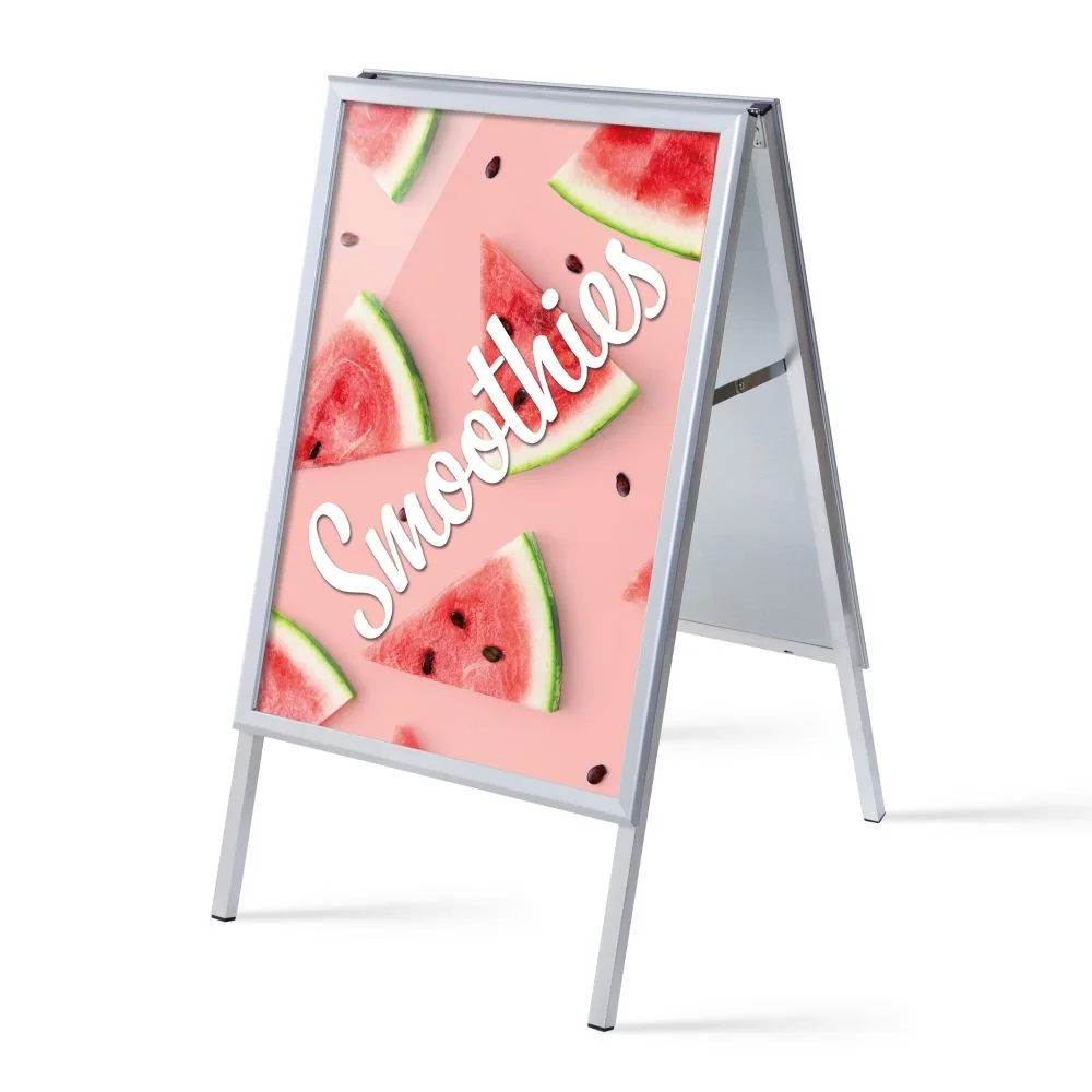 Kundenstopper A1 Komplettset Smoothies