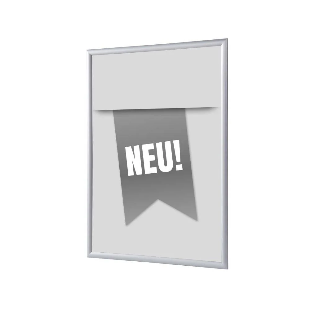 Klapprahmen A1 Komplettset Neu Grau Deutsch