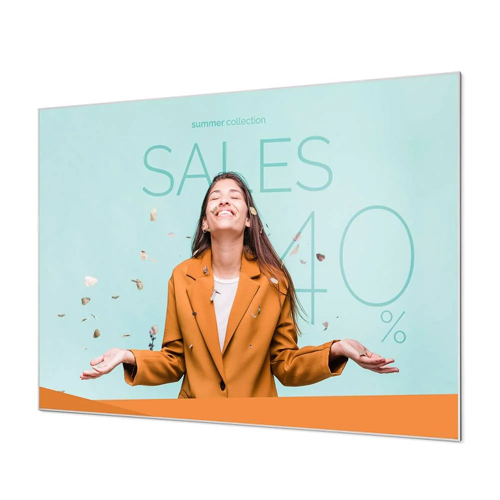 Indoor Wandschild Compasso® 100 x 140 cm FOREX® 3 mm