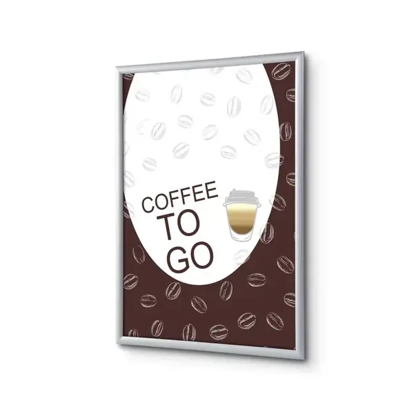 Klapprahmen A1 Komplettset Kaffee To Go Englisch