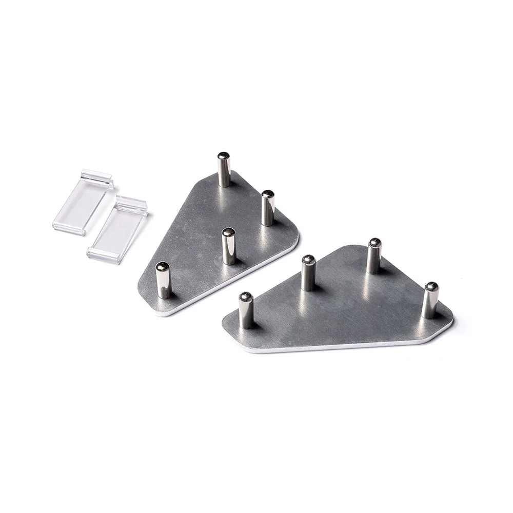 Brightbox Pro Flex Wand L-connector set 1x left + 1x right + 1x transparent 90° Side connector