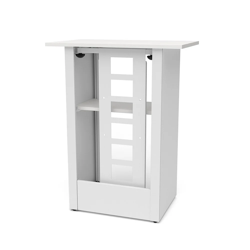 Digital Counter Futuro 32" Vertikal Nür Gehause Weiß