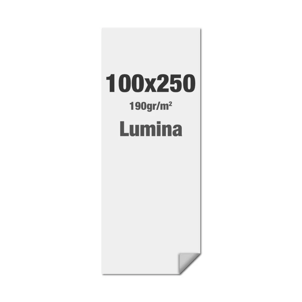Brightbox Pro Flex Wand 100 x 250 cm Print Lumina
