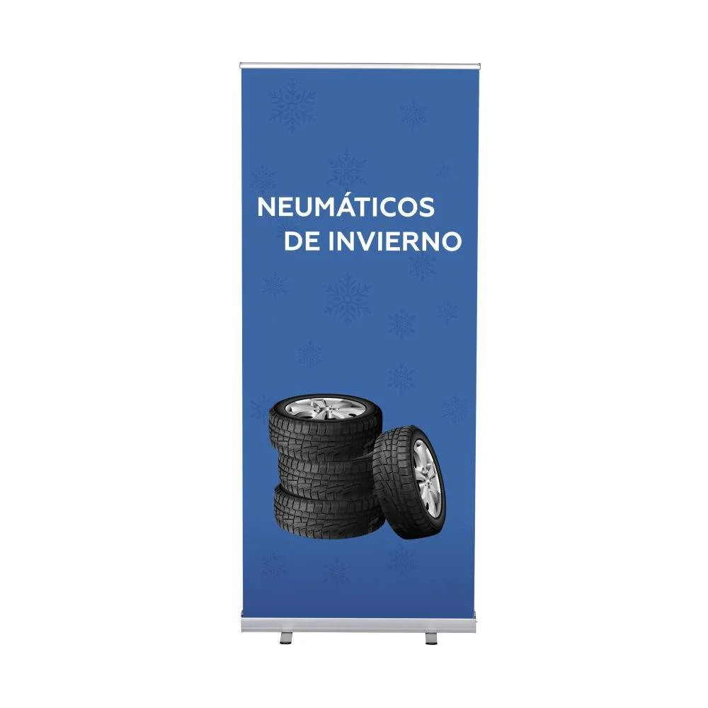 Roll-Banner Budget 85 Komplettset Winterreifen Spanisch