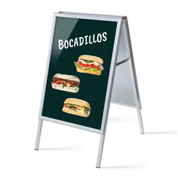 Kundenstopper A1 Komplettset Sandwiches Spanisch