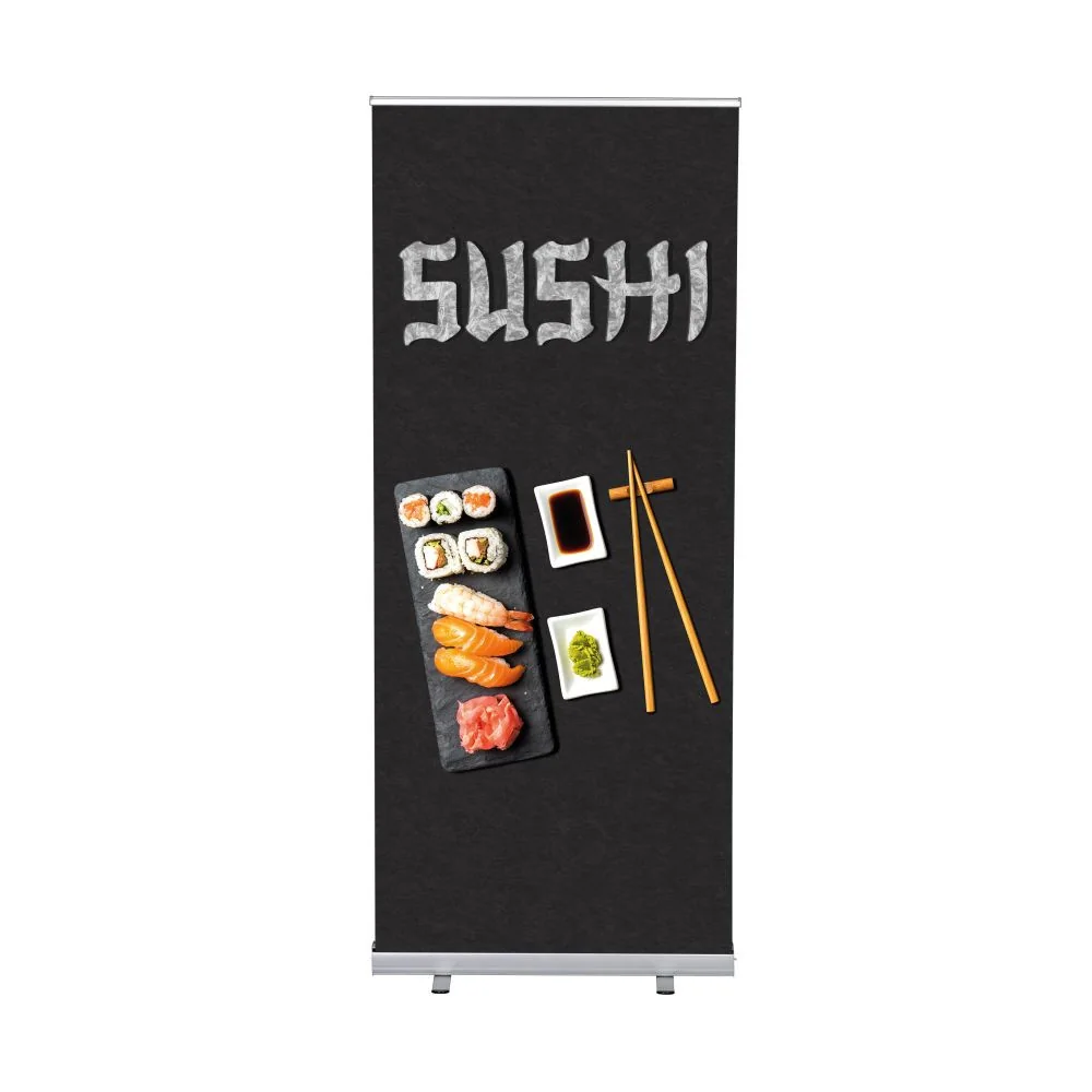 Roll-Banner Budget 85 Komplettset Sushi
