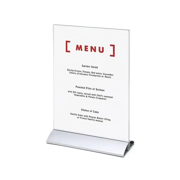 Menükartenhalter A4 HochFormat